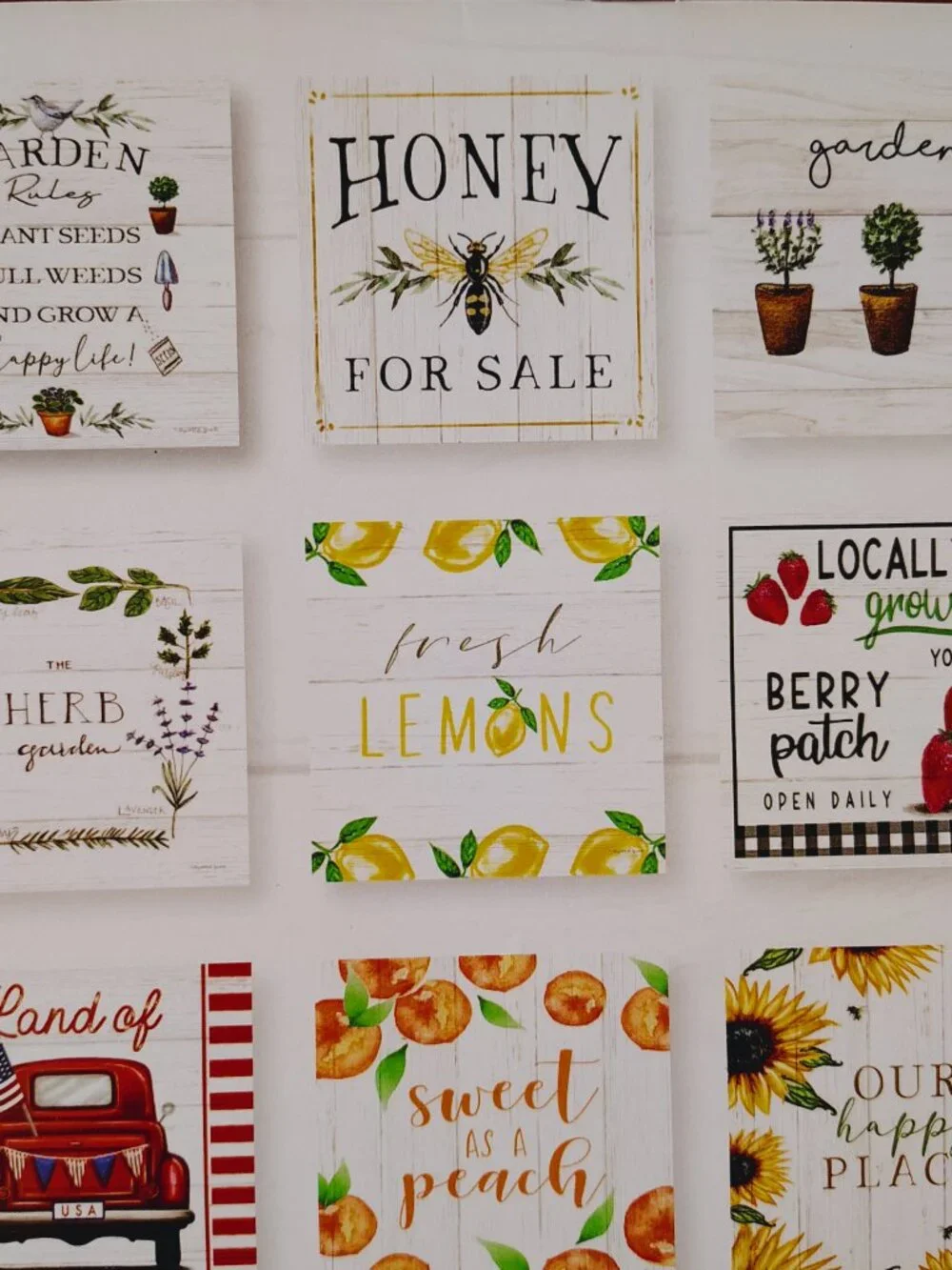Farm Life 2024 Farmer's Market 2023 Lot 2 Wall Calendars 12 Month